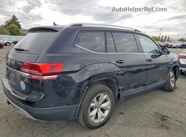 1V2LR2CA8JC590028 2018 VOLKSWAGEN ATLAS Black Tył prawy