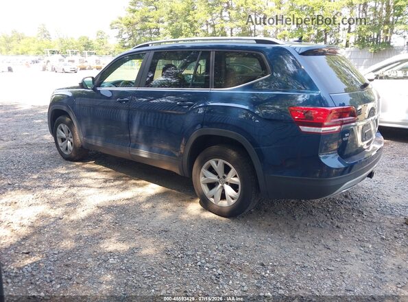 1V2LR2CA8KC572792 2019 VOLKSWAGEN ATLAS Dark Blue უკანა მარცხენა