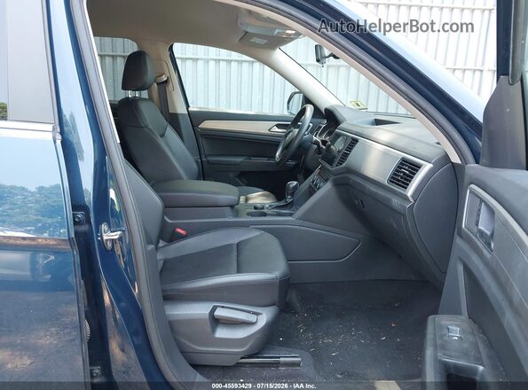 1V2LR2CA8KC572792 2019 VOLKSWAGEN ATLAS Dark Blue წინა სალონის ხედი