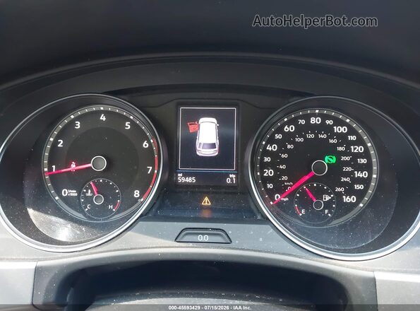 1V2LR2CA8KC572792 2019 VOLKSWAGEN ATLAS Dark Blue უკანა სავარძლების ხედი