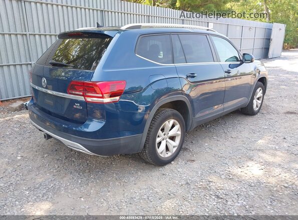1V2LR2CA8KC572792 2019 VOLKSWAGEN ATLAS Dark Blue უკანა მარჯვენა