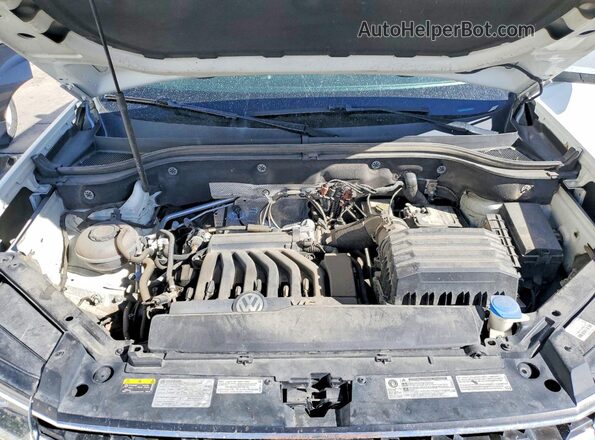 1V2LR2CA9JC552145 2018 VOLKSWAGEN ATLAS Белый Вид подкапотного пространства