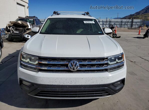 1V2LR2CA9JC552145 2018 VOLKSWAGEN ATLAS Белый Вид спереди