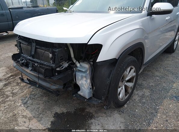 1V2LR2CA9KC554558 2019 VOLKSWAGEN ATLAS Silver წინა ხედი