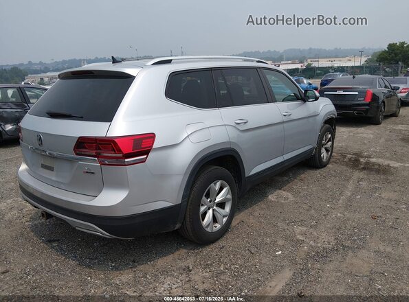 1V2LR2CA9KC554558 2019 VOLKSWAGEN ATLAS Silver უკანა მარჯვენა