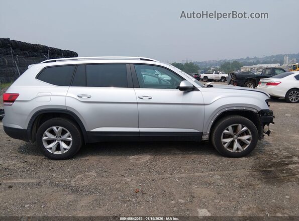 1V2LR2CA9KC554558 2019 VOLKSWAGEN ATLAS Silver უკანა სალონის ხედი