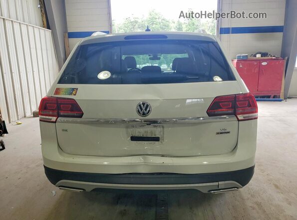 1V2LR2CAXJC503391 2018 VOLKSWAGEN ATLAS White Вид ззаду