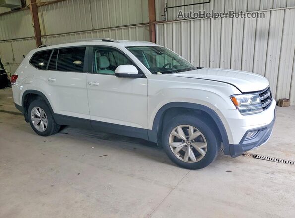 1V2LR2CAXJC503391 2018 VOLKSWAGEN ATLAS White Передня права чверть
