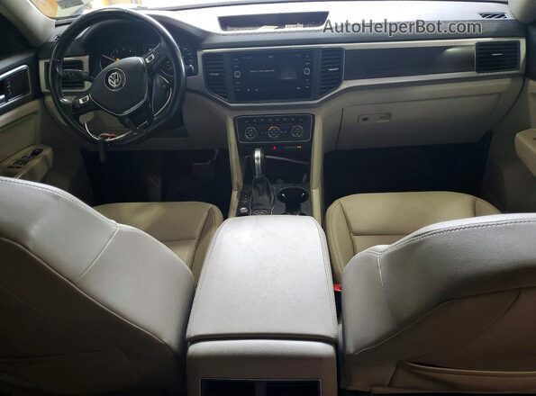 1V2LR2CAXJC503391 2018 VOLKSWAGEN ATLAS White Вид панелі приладів