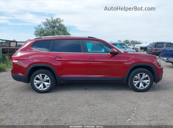 1V2LR2CAXJC532230 2018 VOLKSWAGEN ATLAS Maroon 360 interior view