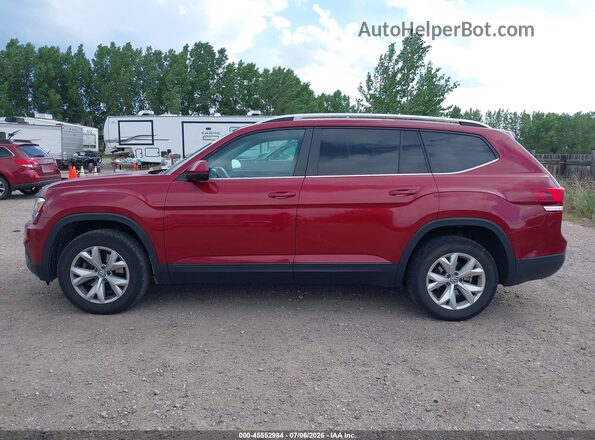 1V2LR2CAXJC532230 2018 VOLKSWAGEN ATLAS Maroon 