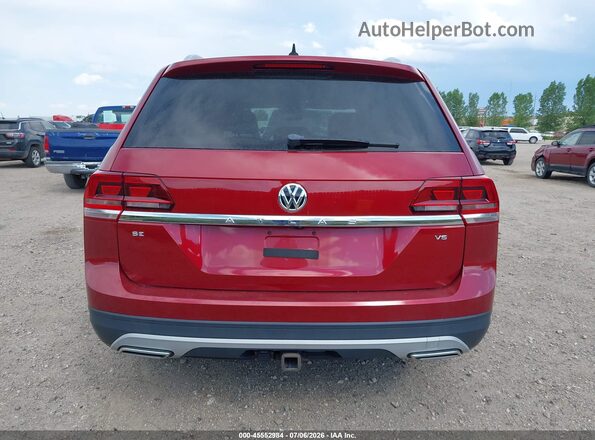 1V2LR2CAXJC532230 2018 VOLKSWAGEN ATLAS Maroon 