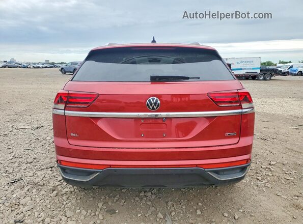 1V2MC2CA4LC204715 2020 VOLKSWAGEN ATLAS Red Вид ззаду