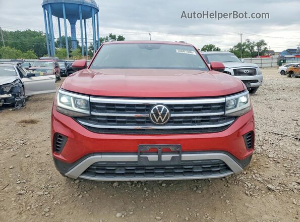 1V2MC2CA4LC204715 2020 VOLKSWAGEN ATLAS Red Вид спереду