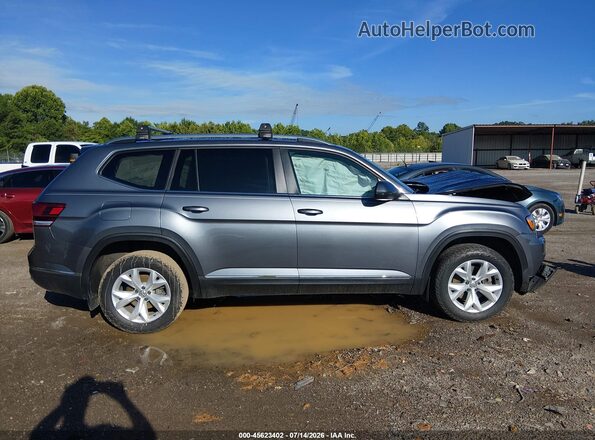 1V2MR2CA0JC522262 2018 VOLKSWAGEN ATLAS Gray Widok wnętrza z tyłu
