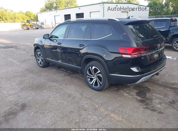 1V2MR2CA0JC535433 2018 VOLKSWAGEN ATLAS Black Հետևի ձախ