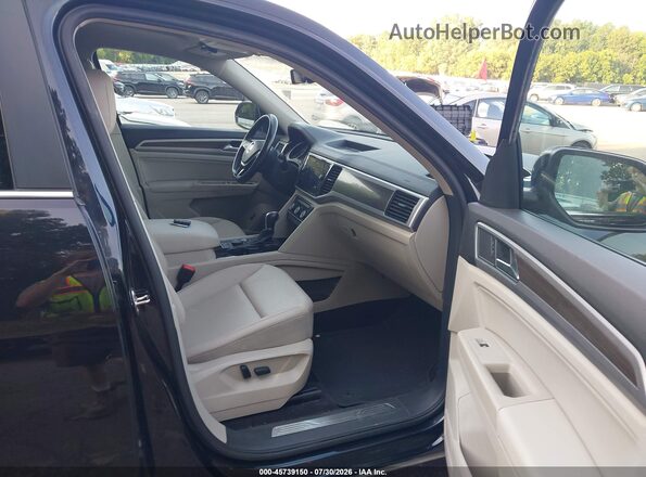 1V2MR2CA0JC535433 2018 VOLKSWAGEN ATLAS Black Սալոնի դիմացի տեսք