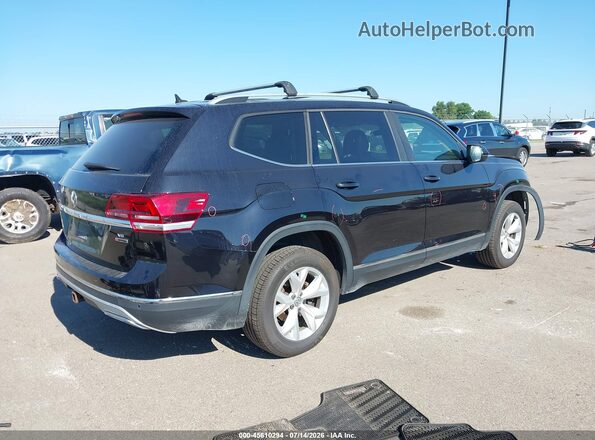 1V2MR2CA1JC545825 2018 VOLKSWAGEN ATLAS Black Trasero derecho