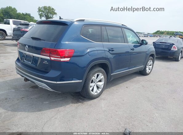 1V2MR2CA2JC535532 2018 VOLKSWAGEN ATLAS Blue Tył prawy