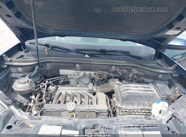 1V2MR2CA2JC535532 2018 VOLKSWAGEN ATLAS Blue Widok z tyłu