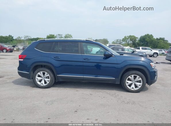 1V2MR2CA2JC535532 2018 VOLKSWAGEN ATLAS Blue Widok wnętrza 360 stopni
