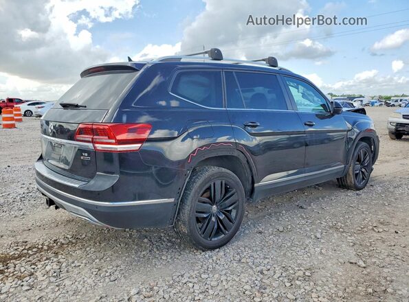 1V2MR2CA2KC566300 2019 VOLKSWAGEN ATLAS Черный Задняя правая четверть