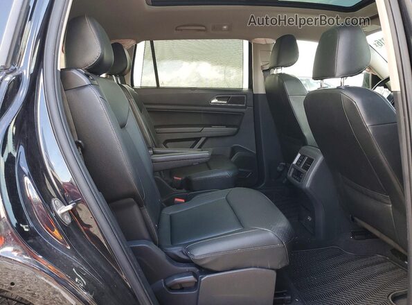 1V2MR2CA2KC566300 2019 VOLKSWAGEN ATLAS Черный Вид задних сидений