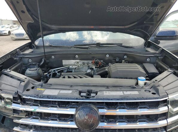 1V2MR2CA2KC566300 2019 VOLKSWAGEN ATLAS Черный Вид задней части салона