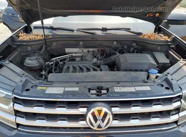 1V2MR2CA3KC548484 2019 VOLKSWAGEN ATLAS Black Widok komory silnika