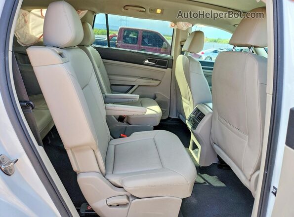 1V2MR2CA4KC526932 2019 VOLKSWAGEN ATLAS Белый Вид задней части салона