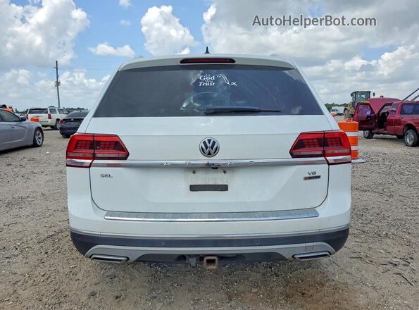 1V2MR2CA4KC569571 2019 VOLKSWAGEN ATLAS White უკანა ხედი