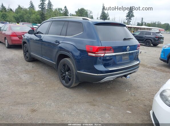 1V2MR2CA4KC619269 2019 VOLKSWAGEN ATLAS Blue უკანა მარცხენა