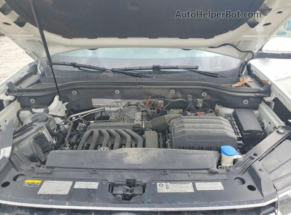 1V2MR2CA5JC537842 2018 VOLKSWAGEN ATLAS White Вид підкапотного простору