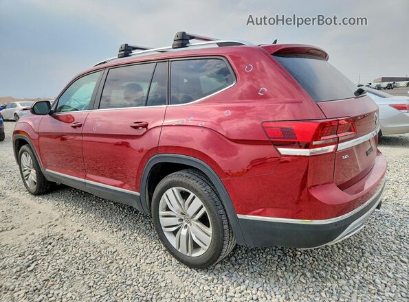 1V2MR2CA5KC526650 2019 VOLKSWAGEN ATLAS Red Rear left