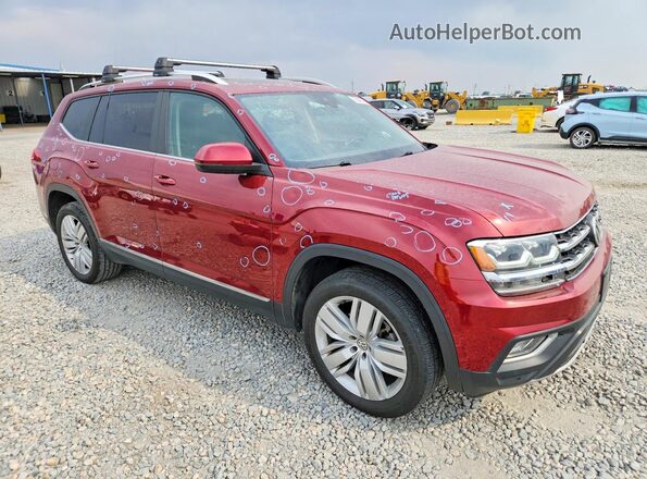 1V2MR2CA5KC526650 2019 VOLKSWAGEN ATLAS Red Front right