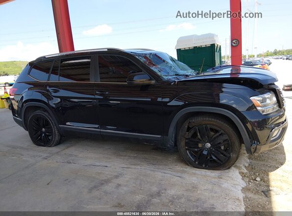 1V2MR2CA5KC571653 2019 VOLKSWAGEN ATLAS Black Вид задньої частини салону