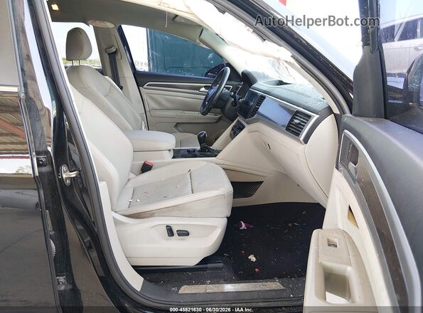 1V2MR2CA5KC571653 2019 VOLKSWAGEN ATLAS Black Вид салону спереду