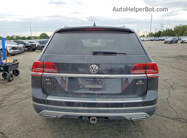 1V2MR2CA5KC589392 2019 VOLKSWAGEN ATLAS Black Widok z tyłu