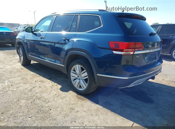 1V2MR2CA6KC623923 2019 VOLKSWAGEN ATLAS Teal უკანა მარცხენა
