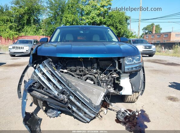 1V2MR2CA6KC623923 2019 VOLKSWAGEN ATLAS Teal წინა ხედი