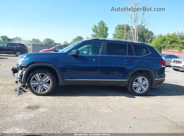 1V2MR2CA6KC623923 2019 VOLKSWAGEN ATLAS Teal 