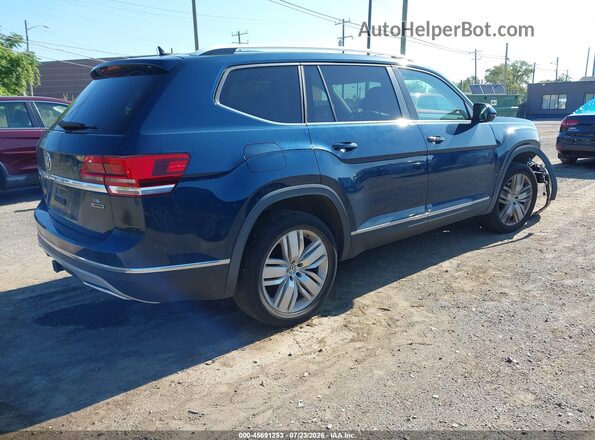 1V2MR2CA6KC623923 2019 VOLKSWAGEN ATLAS Teal უკანა მარჯვენა