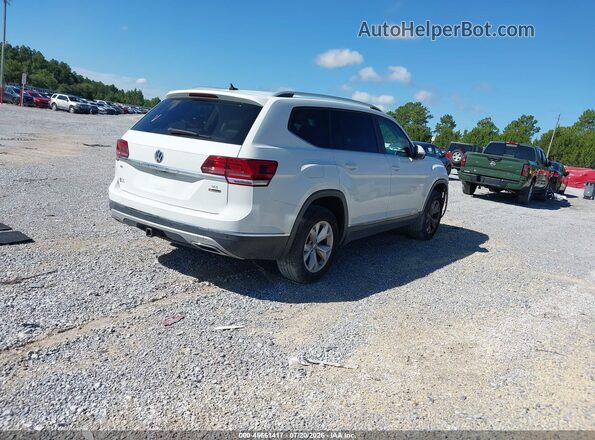 1V2MR2CA8JC502180 2018 VOLKSWAGEN ATLAS White Задня права чверть