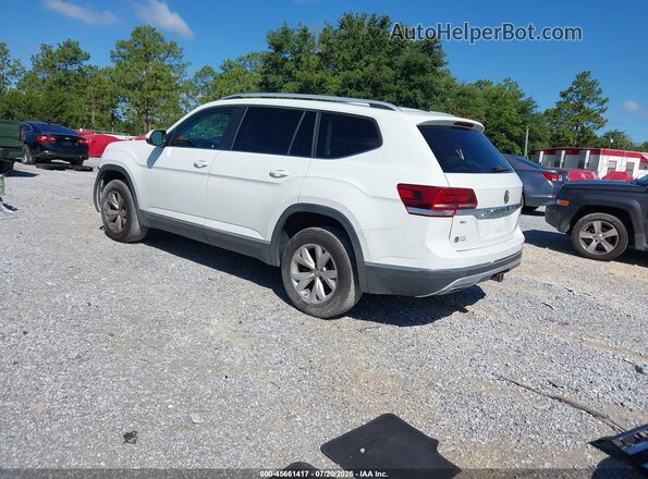 1V2MR2CA8JC502180 2018 VOLKSWAGEN ATLAS White Задня ліва чверть