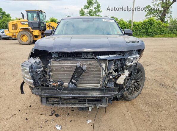 1V2MR2CA9JC563439 2018 VOLKSWAGEN ATLAS Black Front view