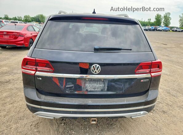 1V2MR2CA9JC563439 2018 VOLKSWAGEN ATLAS Black Rear view