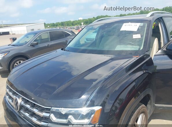 1V2MR2CA9KC600068 2019 VOLKSWAGEN ATLAS Black Вид спереду