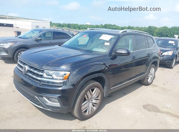 1V2MR2CA9KC600068 2019 VOLKSWAGEN ATLAS Black Передня ліва чверть