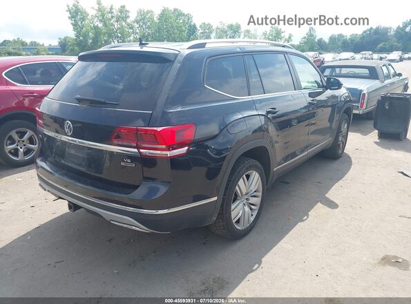 1V2MR2CA9KC600068 2019 VOLKSWAGEN ATLAS Black Задня права чверть