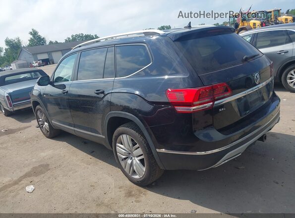 1V2MR2CA9KC600068 2019 VOLKSWAGEN ATLAS Black Задня ліва чверть